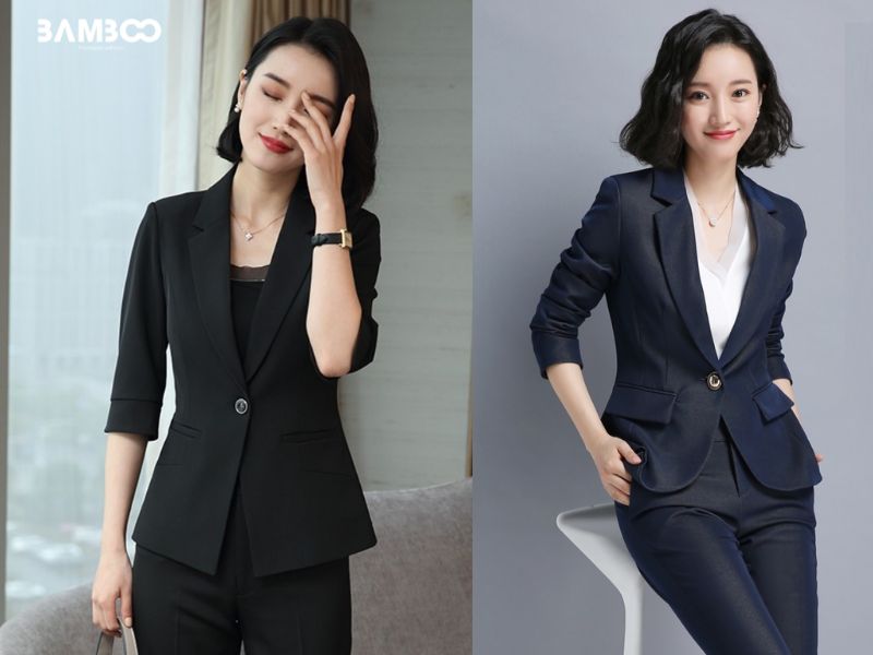 Tổng hợp các kiểu dáng vest nữ đồng phục công sở thời thượng