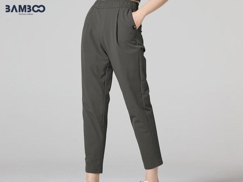 Quần tây công sở ống côn cho nữ