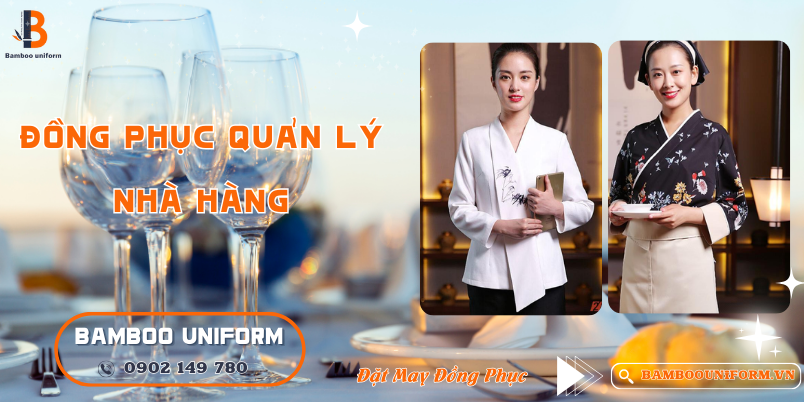 Cac loai dong phuc quan ly nha hang pho bien nhat