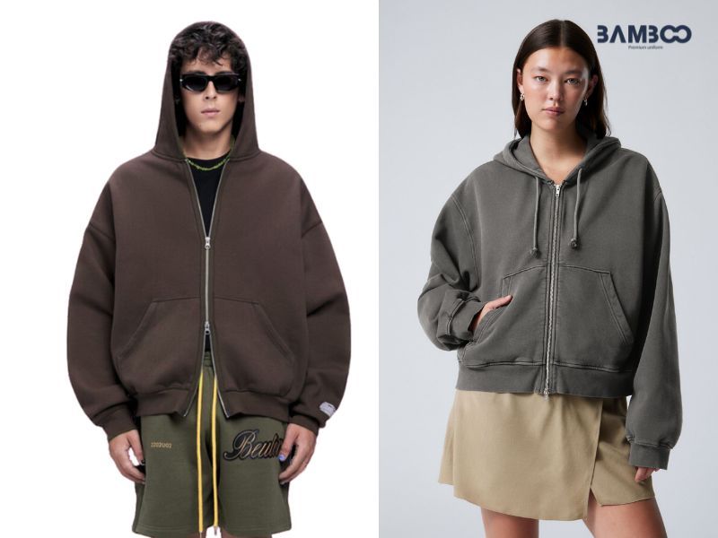 Các mẫu áo form boxy phổ biến