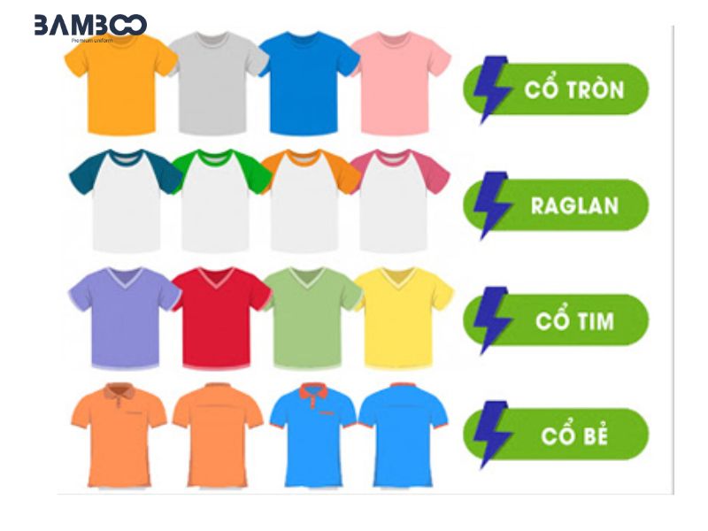 Các mẫu áo thun đặt may theo yêu cầu