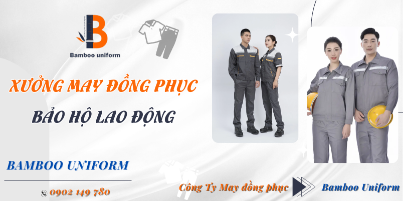 Cac mau quan ao bao ho lao dong tai xuong Bamboo