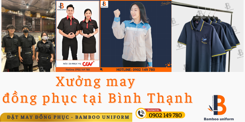 Cac san pham dong phuc tai quan Binh Thanh cua Bamboo Uniform