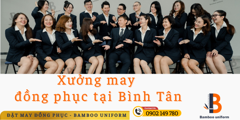 Cac san pham duoc may tai xuong Bamboo Uniform tai Binh Tan