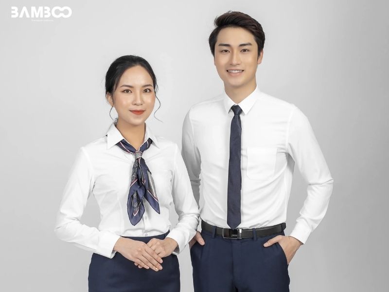 Chọn form áo sơ mi đồng phục hài hòa vóc dáng, môi trường và đảm bảo thoải mái
