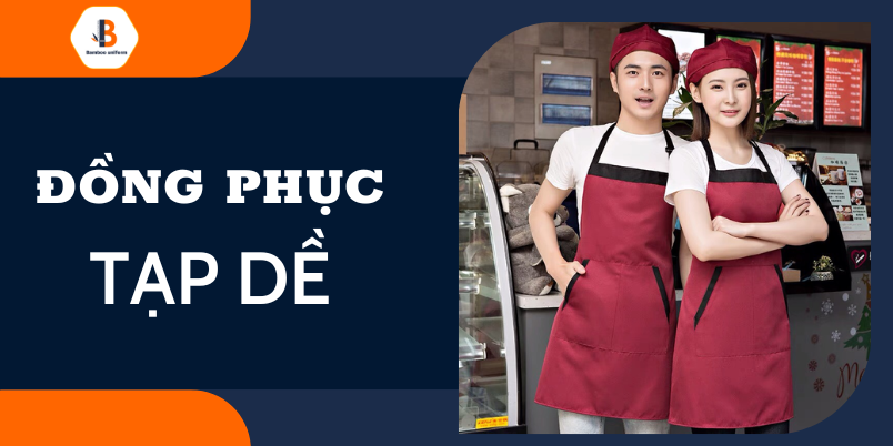 Kích thước tạp dề phổ biến với dáng người