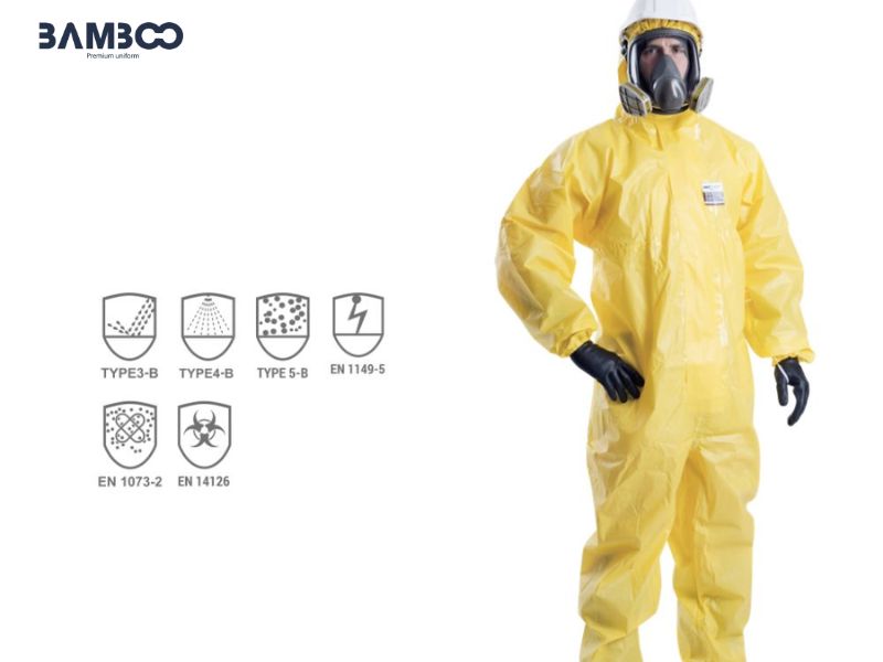 Chọn quần áo bảo hộ chống hóa chất cần kín khít, bền, nhẹ và bảo vệ tối ưu