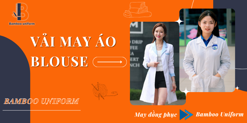 Cach chon vai may ao Blouse