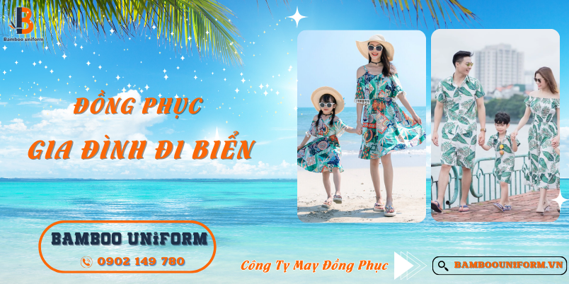 Cach phoi do quan ao di bien cho gia dinh