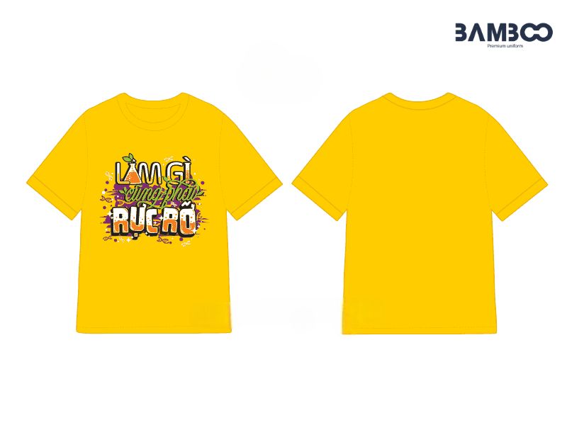 Slogan trên áo đồng phục công ty là yếu tố then chốt giúp xây dựng và khẳng định hình ảnh thương hiệu của doanh nghiệp