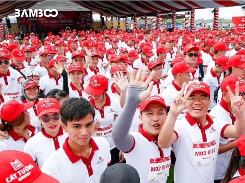 Chất liệu may nón đồng phục sự kiện