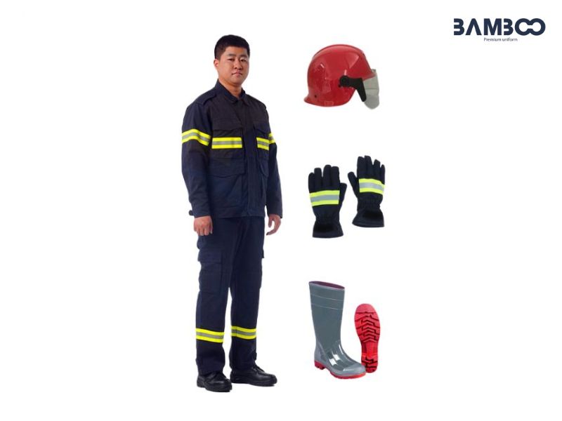 Chất liệu của các bộ phận khác trong trang phục bảo hộ