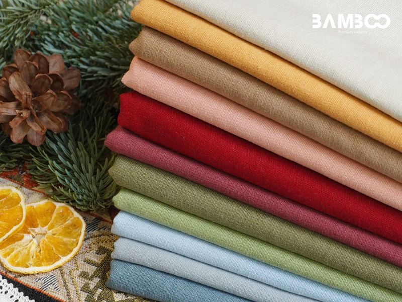 Vải Linen thấm hút mồ hôi nhanh chóng giúp người mặc luôn cảm thấy mát mẻ, dễ chịu