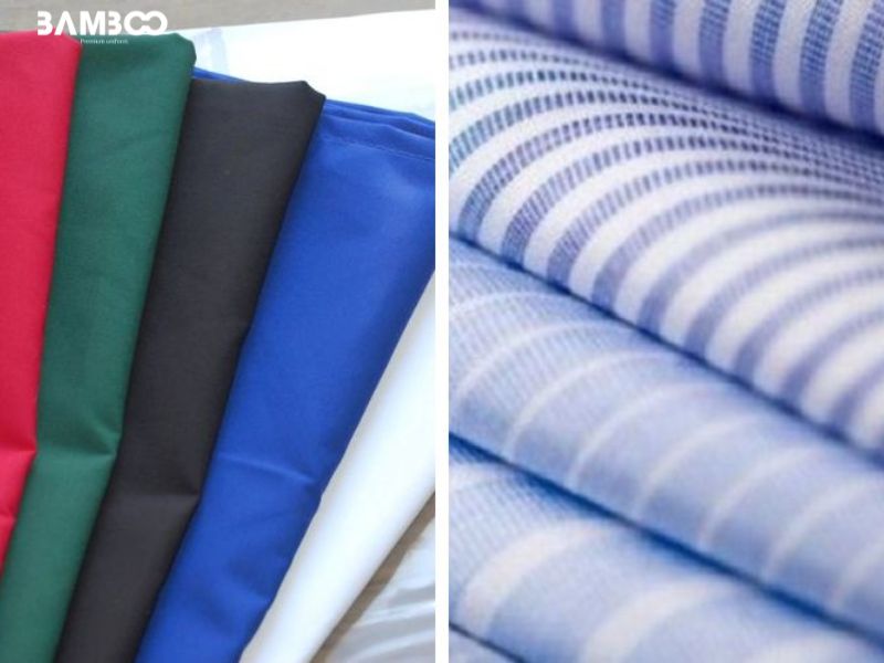 Chất liệu vải may áo sơ mi đảm bảo độ bền và sự thoải mái cho người mặc