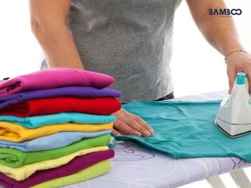 Điều chỉnh nhiệt độ bàn ủi sao cho phù hợp với từng chất liệu vải