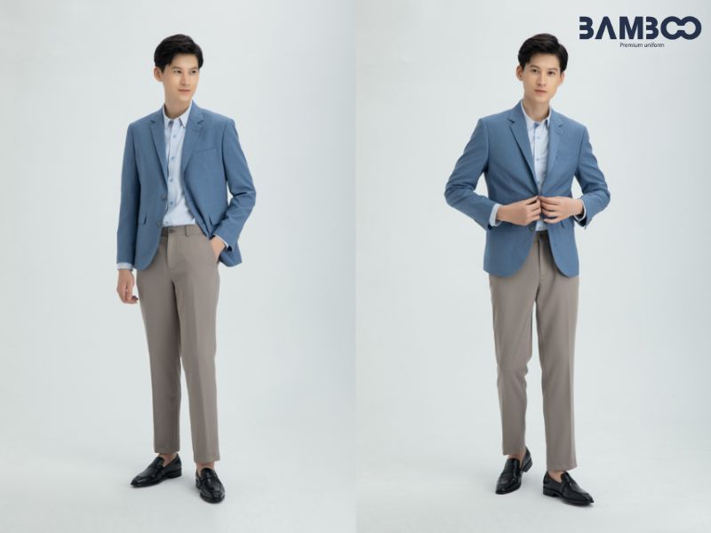 Lựa chọn màu áo sơ mi hài hòa với vest