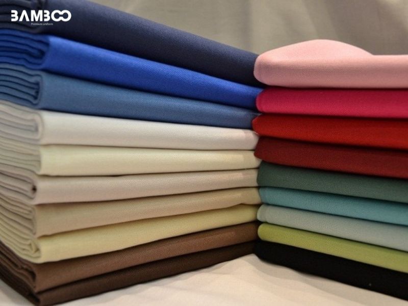 Lựa chọn chất liệu vải thích hợp giúp đồng phục bền đẹp và thoải mái