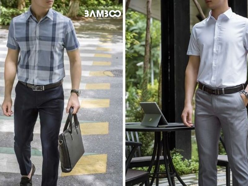 Chú ý chi tiết nhỏ tạo điểm nhấn ở cổ và cúc áo