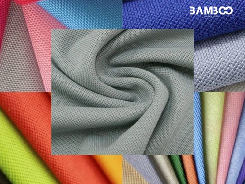 Vải thun cá sấu lục giác độ bền cao, thấm hút tốt