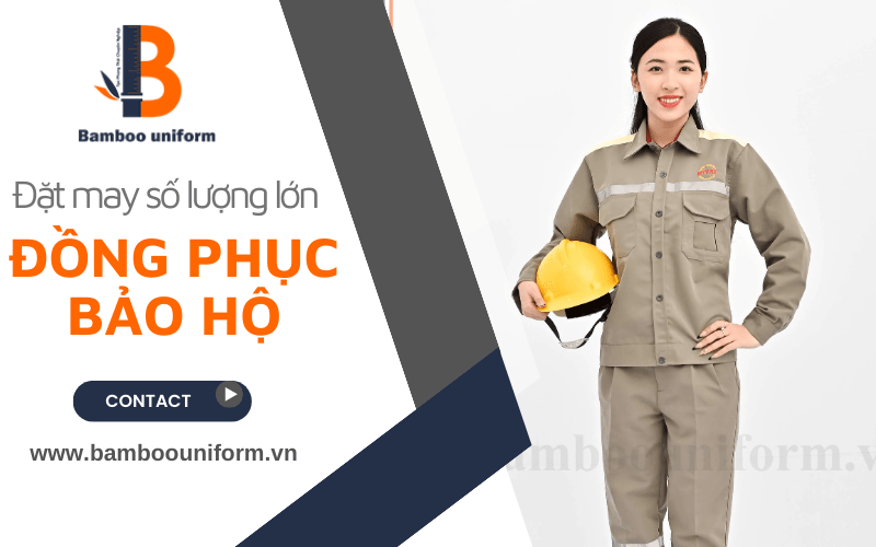 đồng phục bảo hộ lao động số lượng lớn