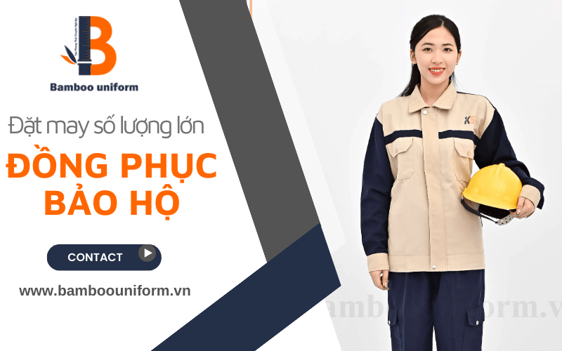đồng phục bảo hộ lao động số lượng lớn