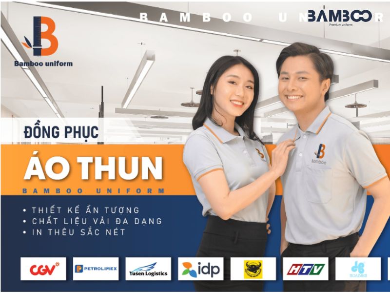 Bamboo Uniform – Xưởng may áo thun cá sấu chuyên nghiệp, hiện đại