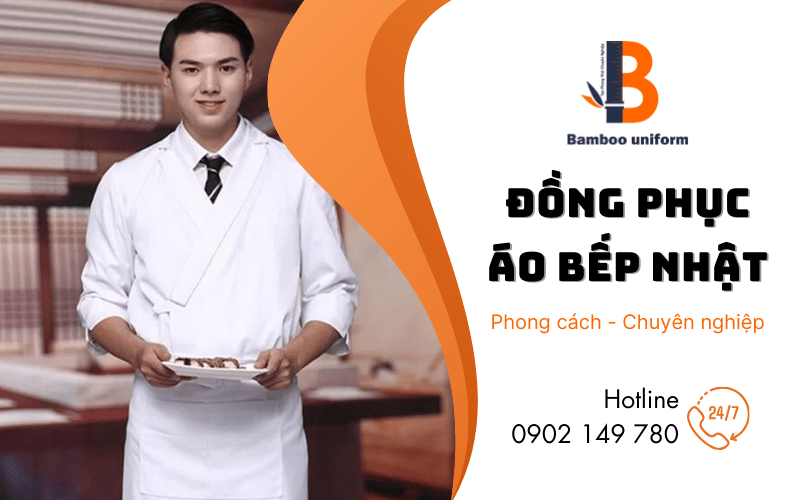 đồng phục áo bếp Nhật