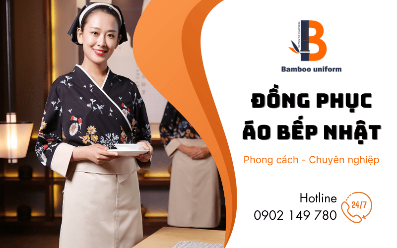 đồng phục áo bếp Nhật