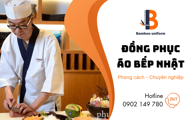 đồng phục áo bếp Nhật