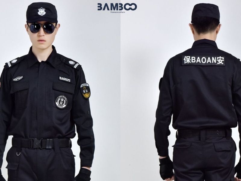 Áo khoác góp phần tạo vẻ ngoài chuyên nghiệp, chỉn chu cho nhân viên bảo vệ