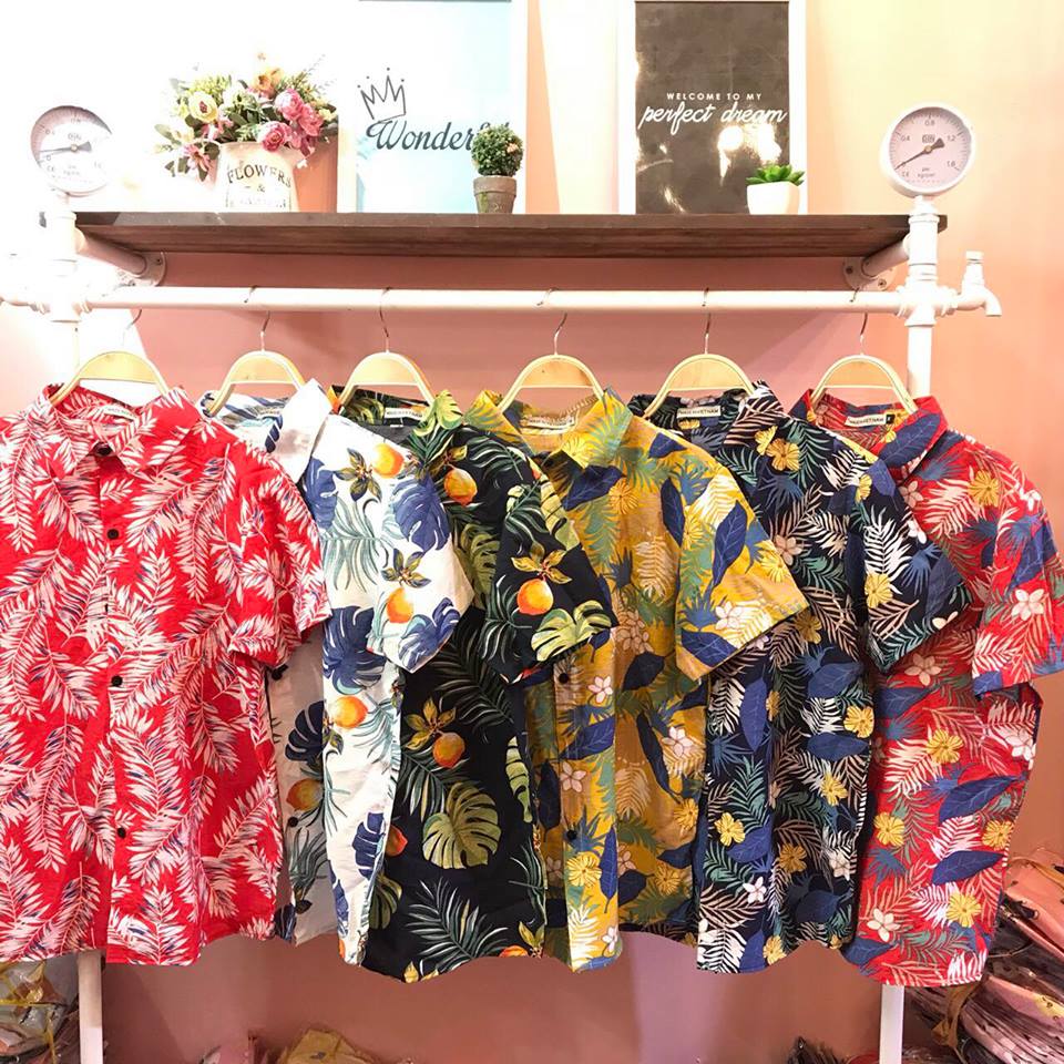 Đồng phục áo sơ mi đi biển