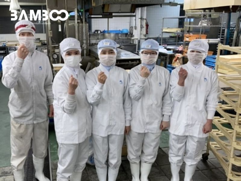 Đồng phục công nhân thực phẩm