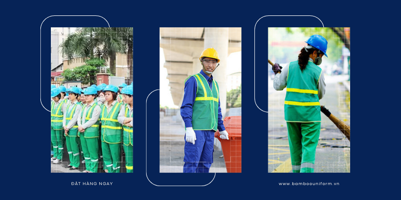 Đồng phục công nhân vệ sinh