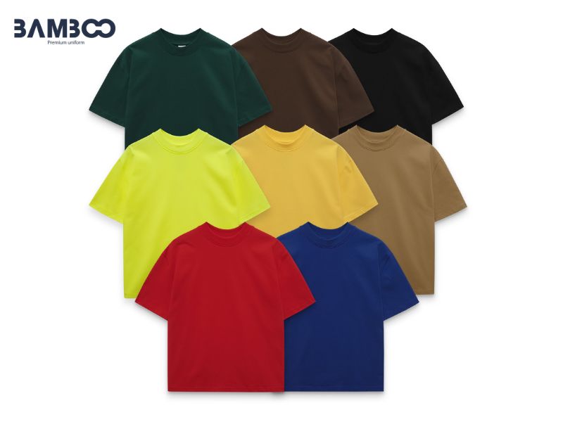 Áo thun đồng phục màu hè