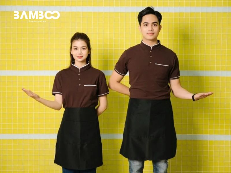 Đồng phục phục vụ ưu tiên lịch sự, thoải mái và linh hoạt khi làm việc