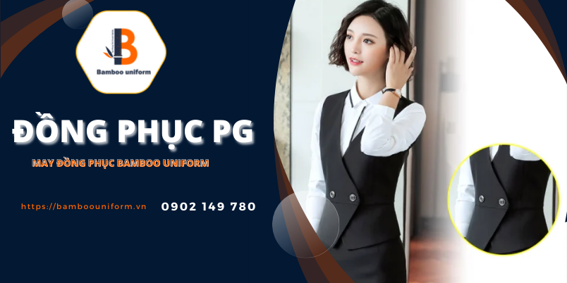 Đồng phục PG áo sơ mi trắng và chân váy