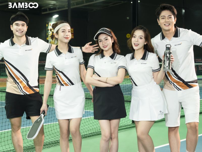 Thiết kế đồng phục Pickleball trẻ trung, cá tính