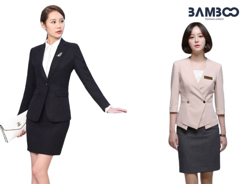 Đồng phục spa phong cách Hàn Quốc