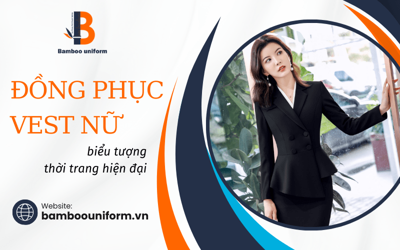 đồng phục vest nữ