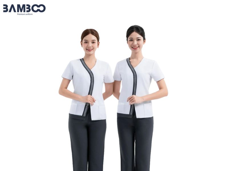Đồng phục spa không vừa size có thể đổi trả, chỉnh sửa hoặc linh hoạt hoán đổi