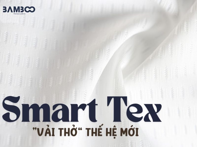 Vải Smart Tex được ứng dụng phổ biến để may các dòng áo chạy bộ, đồng phục thể thao và áo sự kiện