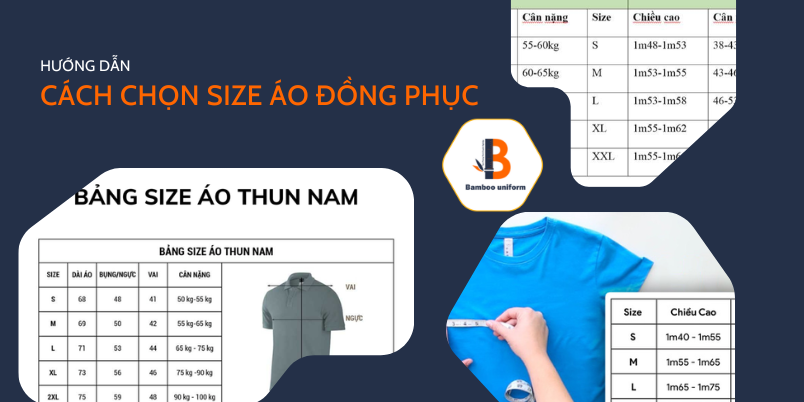 Huong dan lua chon bang size ao dong phuc