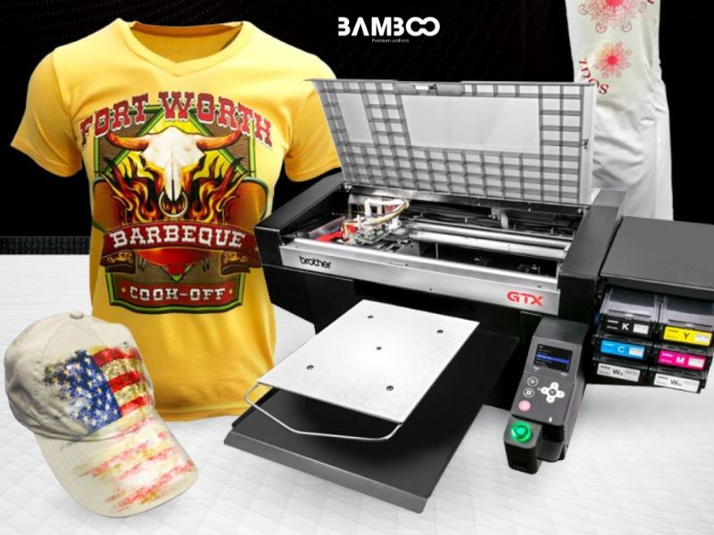 In kỹ thuật số hình ảnh được chuyển trực tiếp từ file thiết kế lên máy in rồi in thẳng lên vật liệu, không cần qua công đoạn trung gian