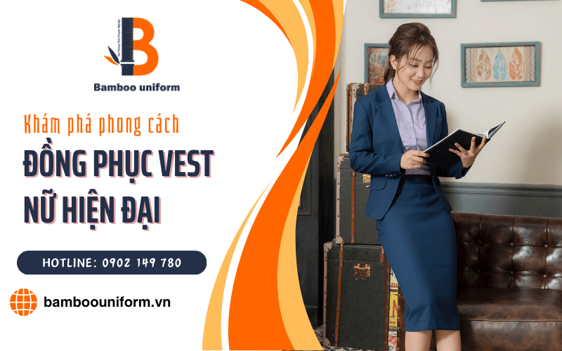 đồng phục vest nữ