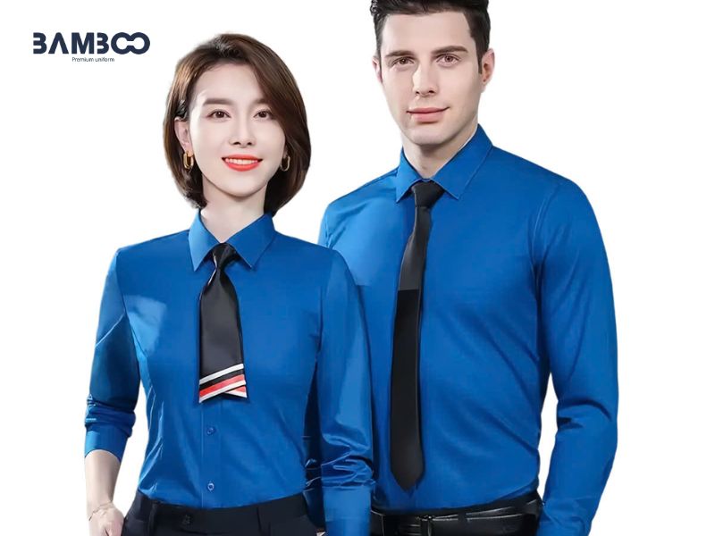 Cổ áo sơ mi công sở giúp tôn dáng, thể hiện cá tính và phong thái chuyên nghiệp