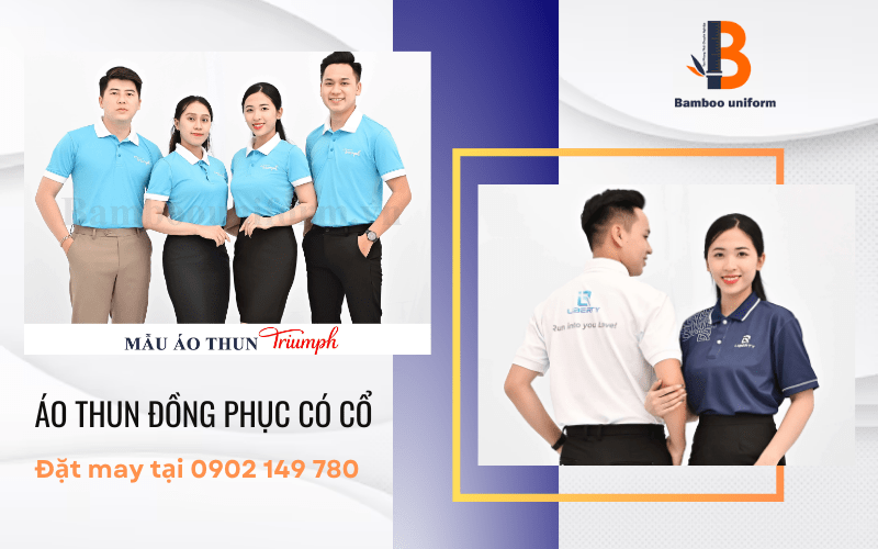áo thun đồng phục có cổ