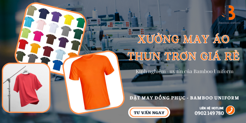 Kinh nghiem va uy tin cua xuong may ao thun gia re Bamboo Uniform