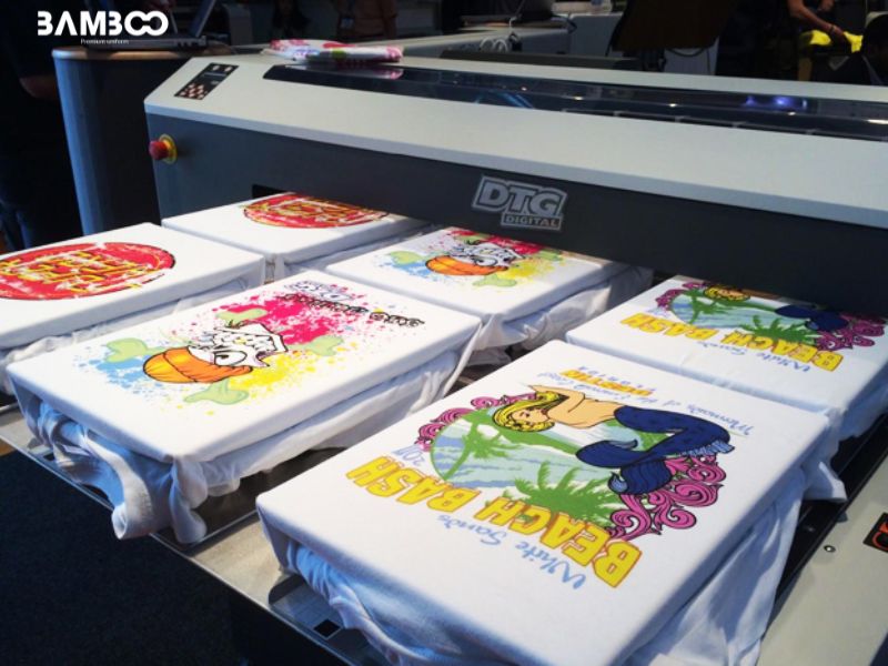 Phương pháp in PET chuyển nhiệt DTF