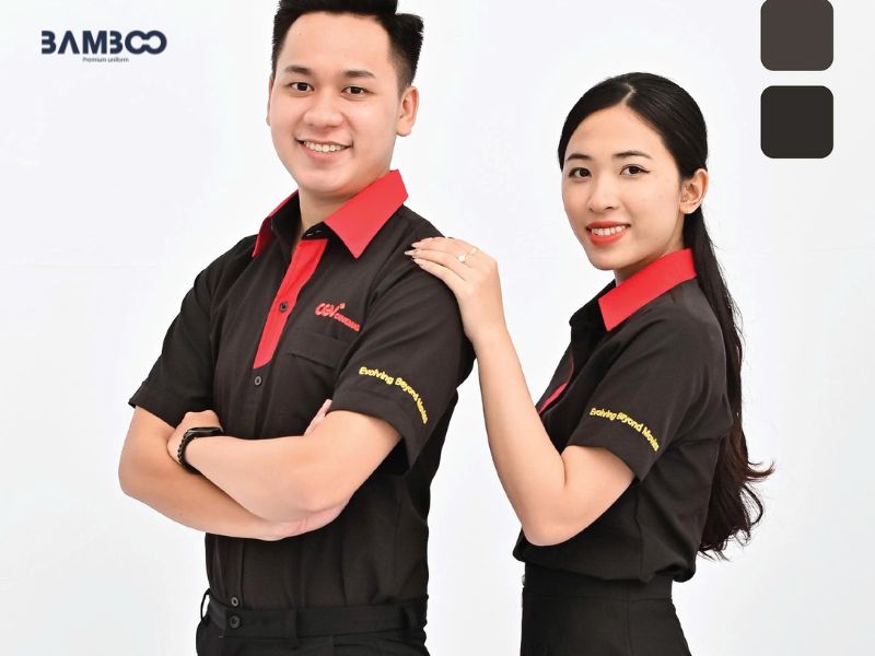 In logo lên áo đồng phục cần chọn ảnh có độ phân giải lớn và màu sắc chuẩn để việc thu phóng