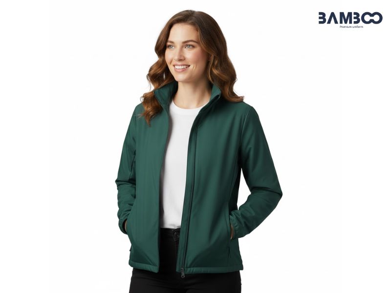 Lưu ý may áo khoác gió xanh lá nên chọn vải bền, màu chuẩn, form vừa, phụ kiện chắc chắn